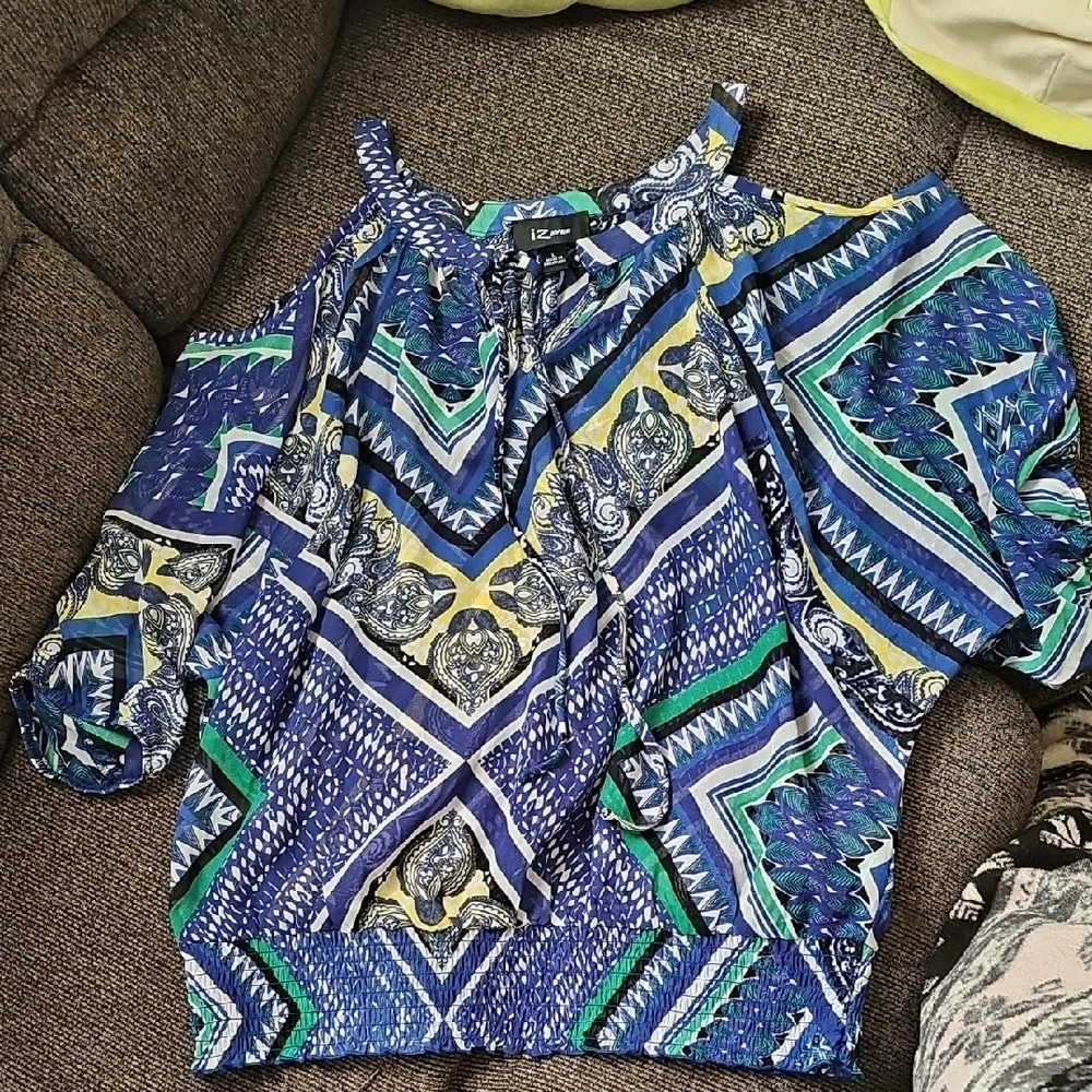 IZ Byer Sheer Blouse